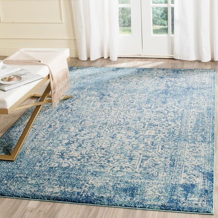 Safavieh Evoke Oversized Area Rug, Blue and Ivory - 11 x 15 ft. EVK256C-1115